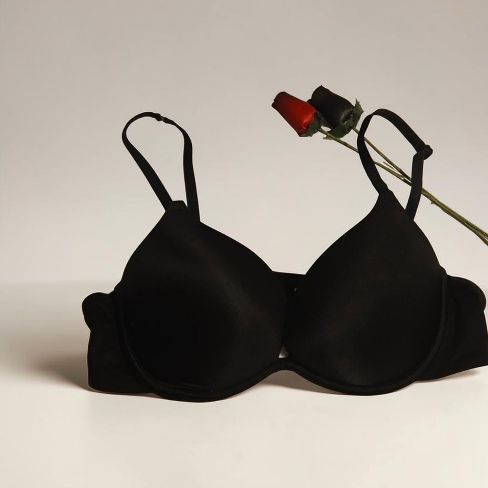 AERIE Emma Black Bra